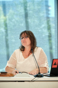 Annie Charland, présidente du Secteur scolaire et membre du Comité des statuts et règlements