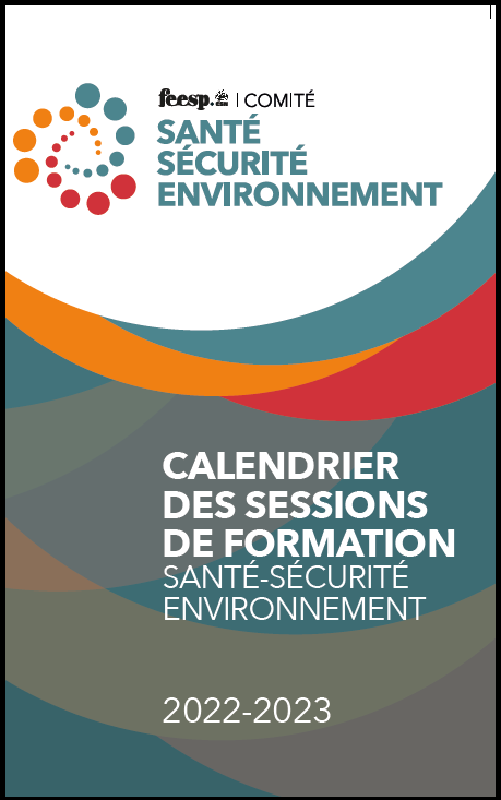 Calendrier des formations en santé-sécurité-environnement 202-2023